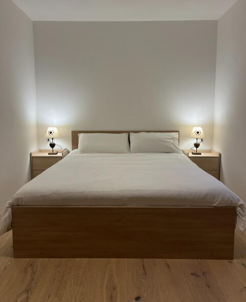 Schlafzimmer Dörfl Dolomiti Haus