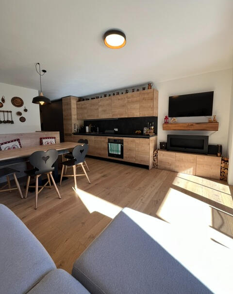 Küche Dörfl Dolomiti Haus